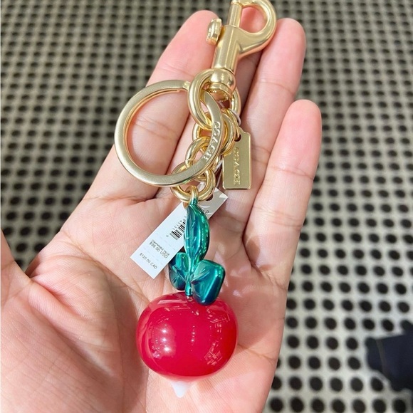 Coach x Observed By Us Radish resin Bag charm #CU309 - Picture 4 of 5